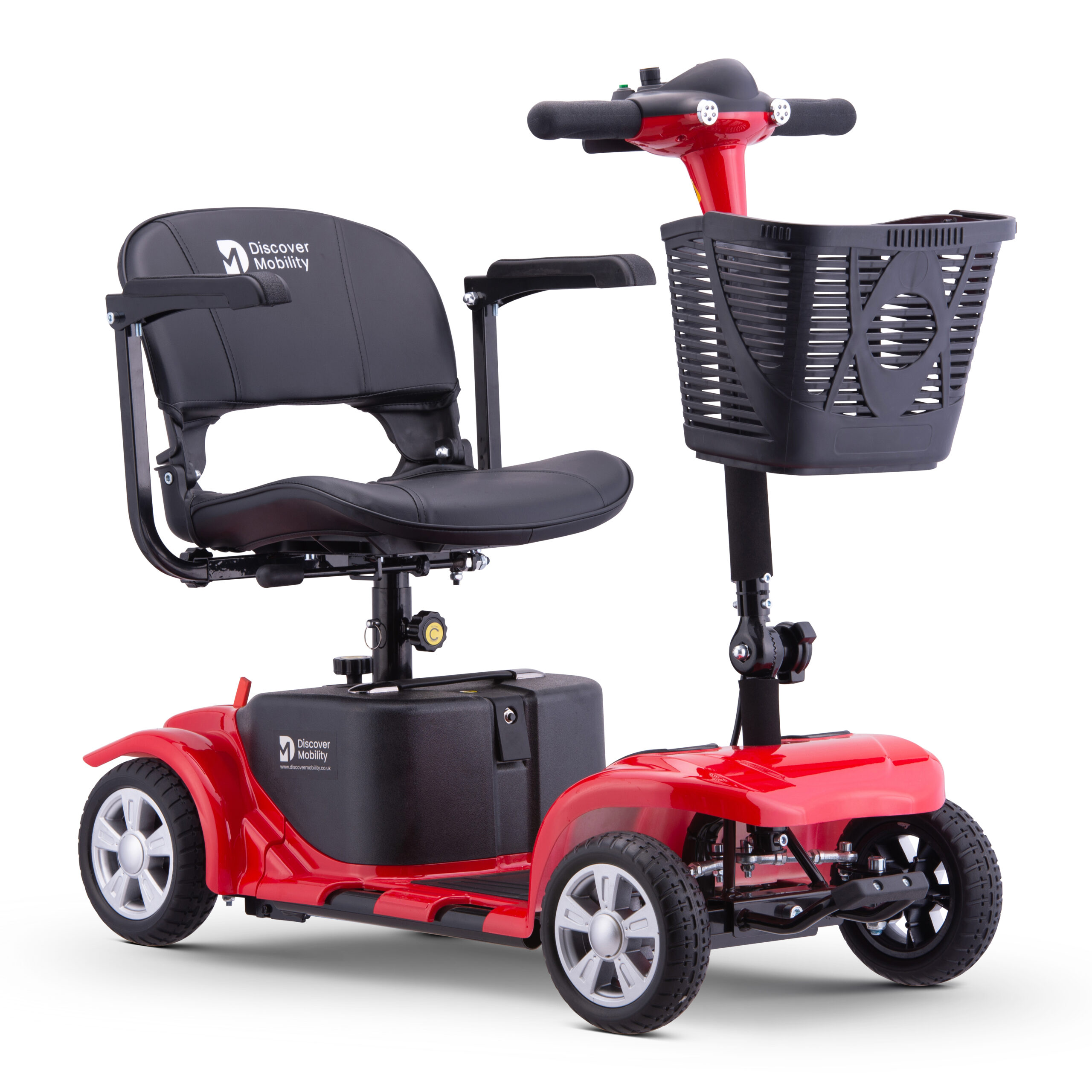 Discover Mobility Rider Mobility Scooter - Red